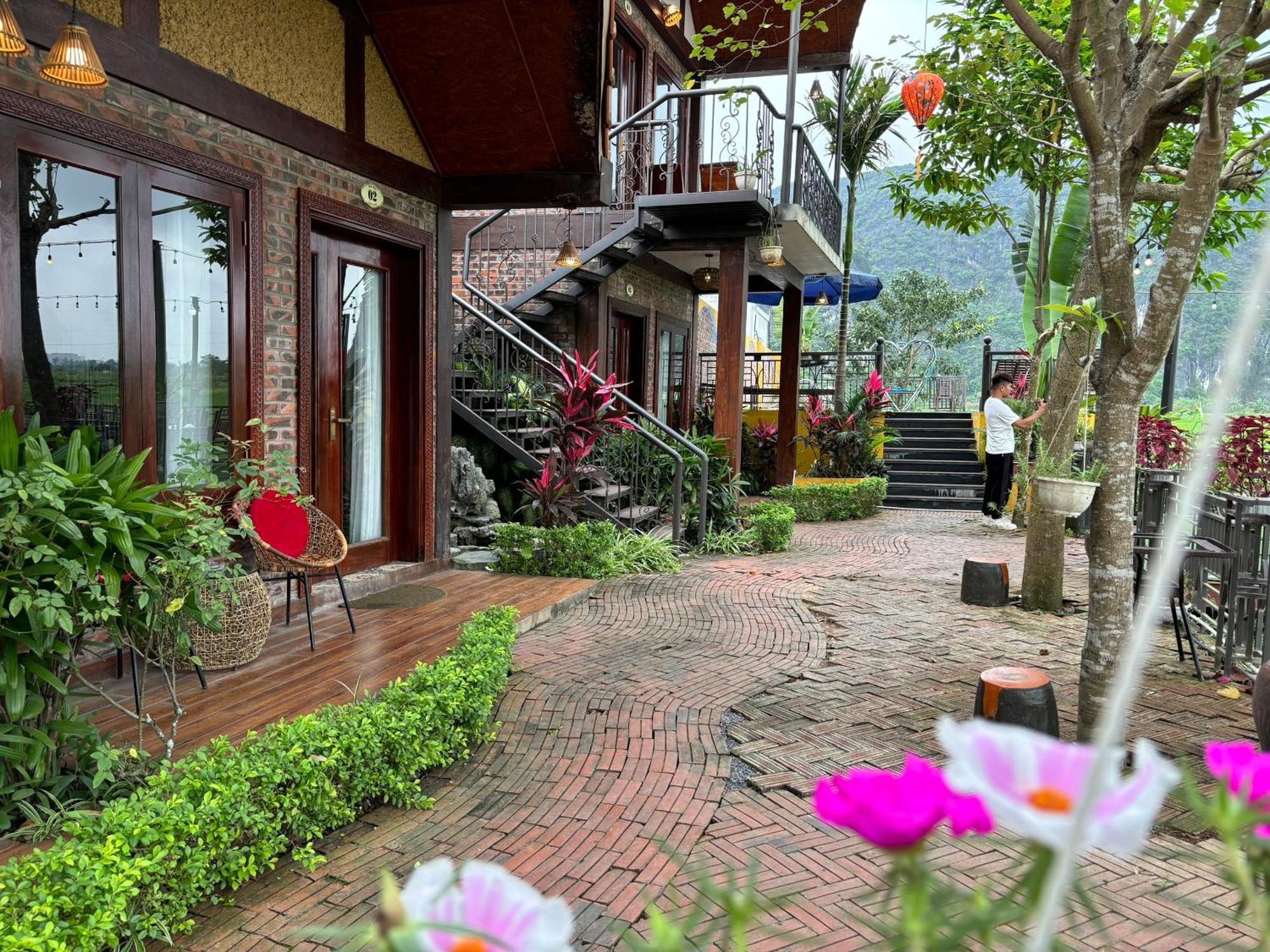 Papaya Bungalow & Rice Fields Daire Ninh Binh Dış mekan fotoğraf