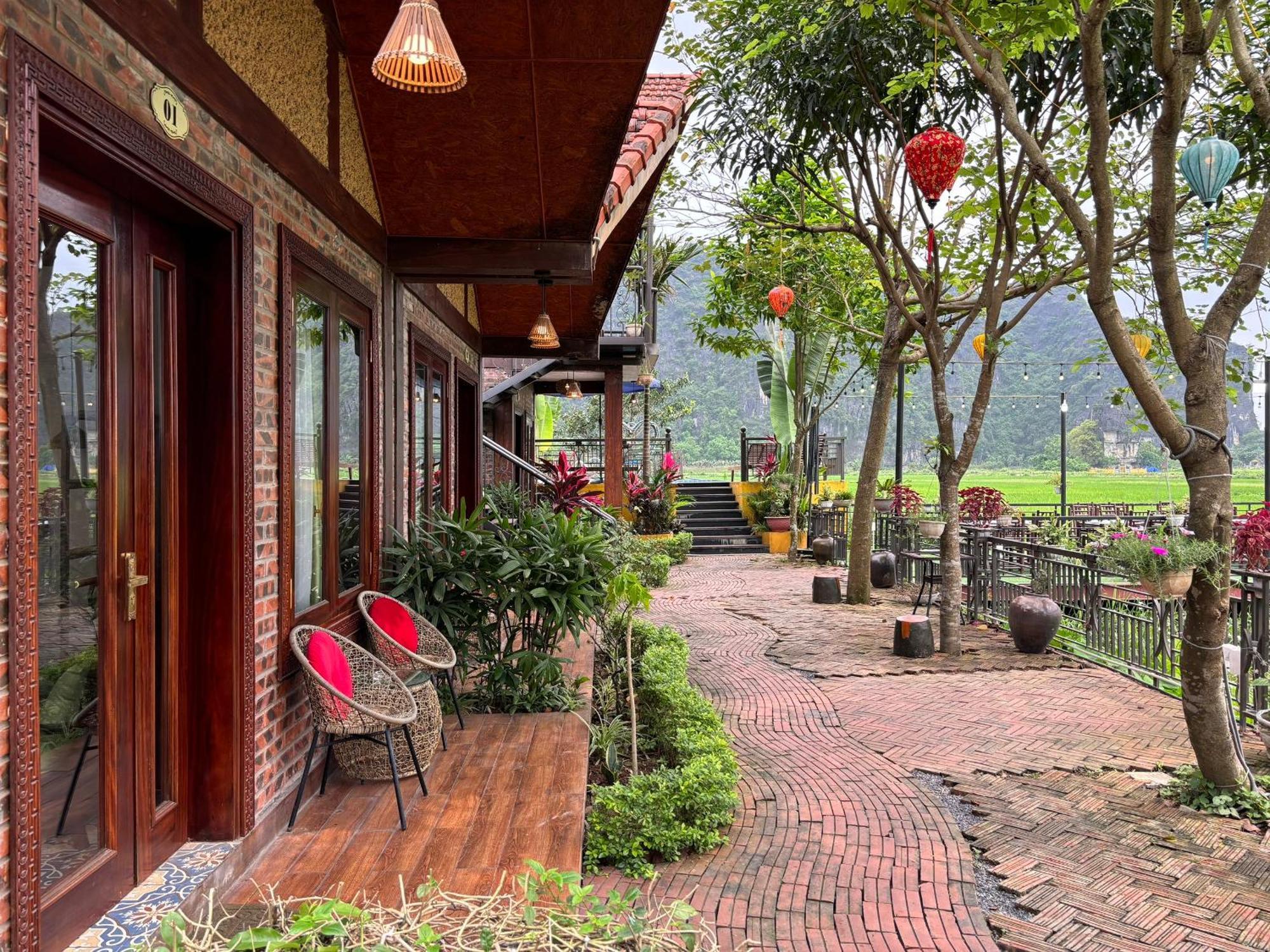 Papaya Bungalow & Rice Fields Daire Ninh Binh Dış mekan fotoğraf
