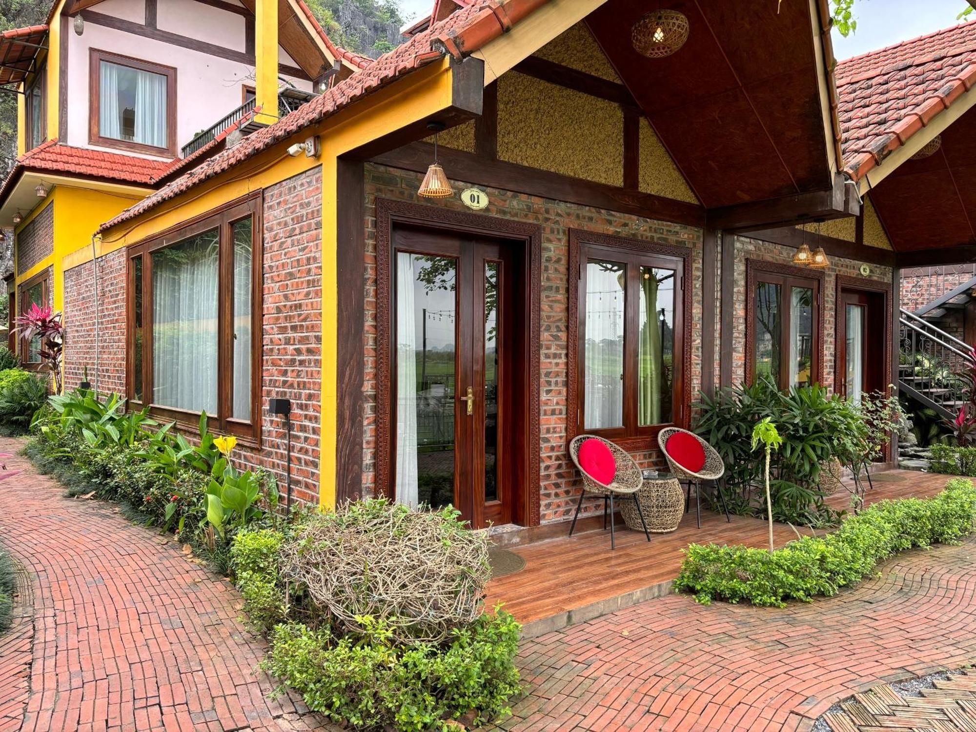 Papaya Bungalow & Rice Fields Daire Ninh Binh Dış mekan fotoğraf
