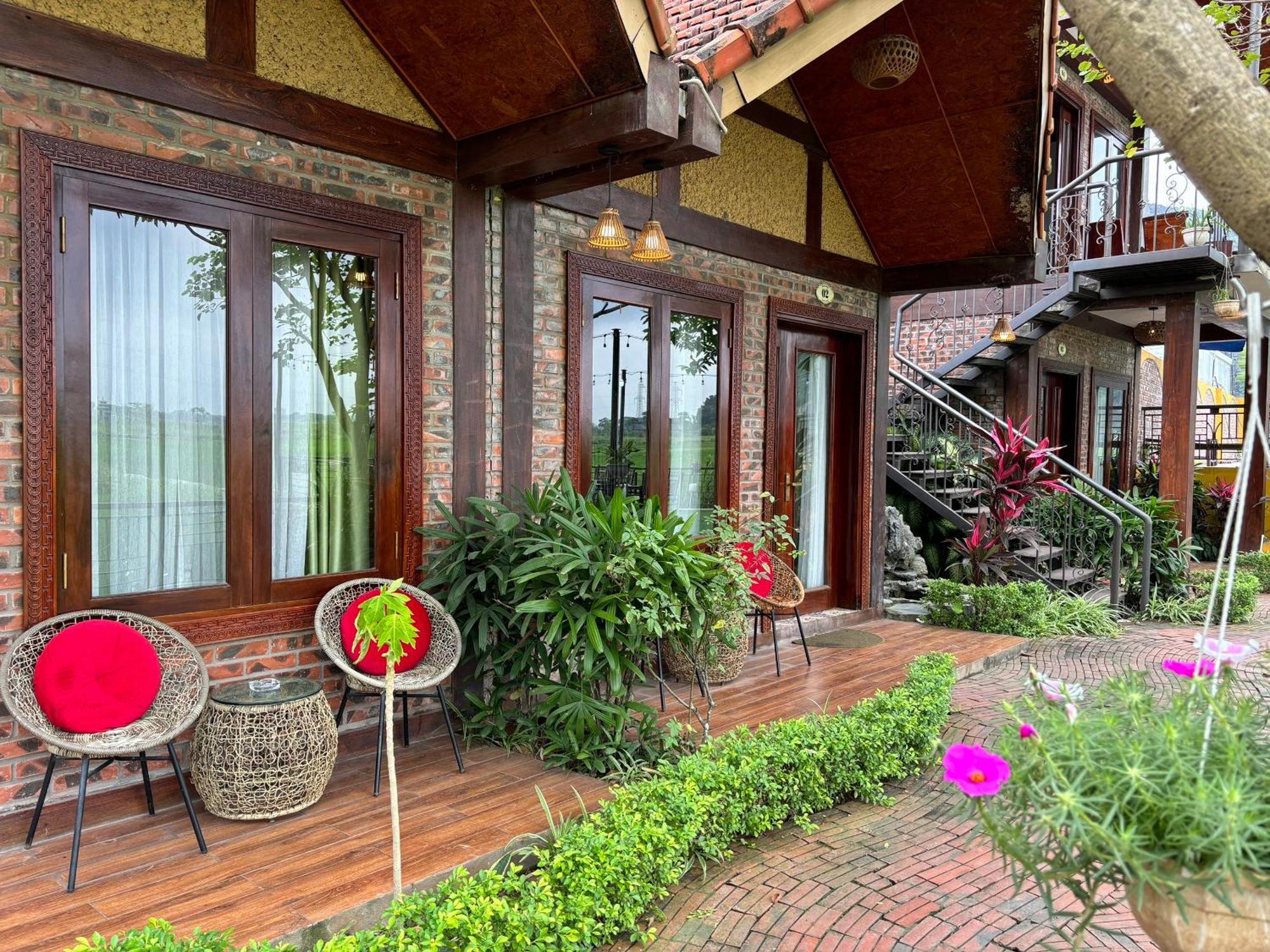 Papaya Bungalow & Rice Fields Daire Ninh Binh Dış mekan fotoğraf