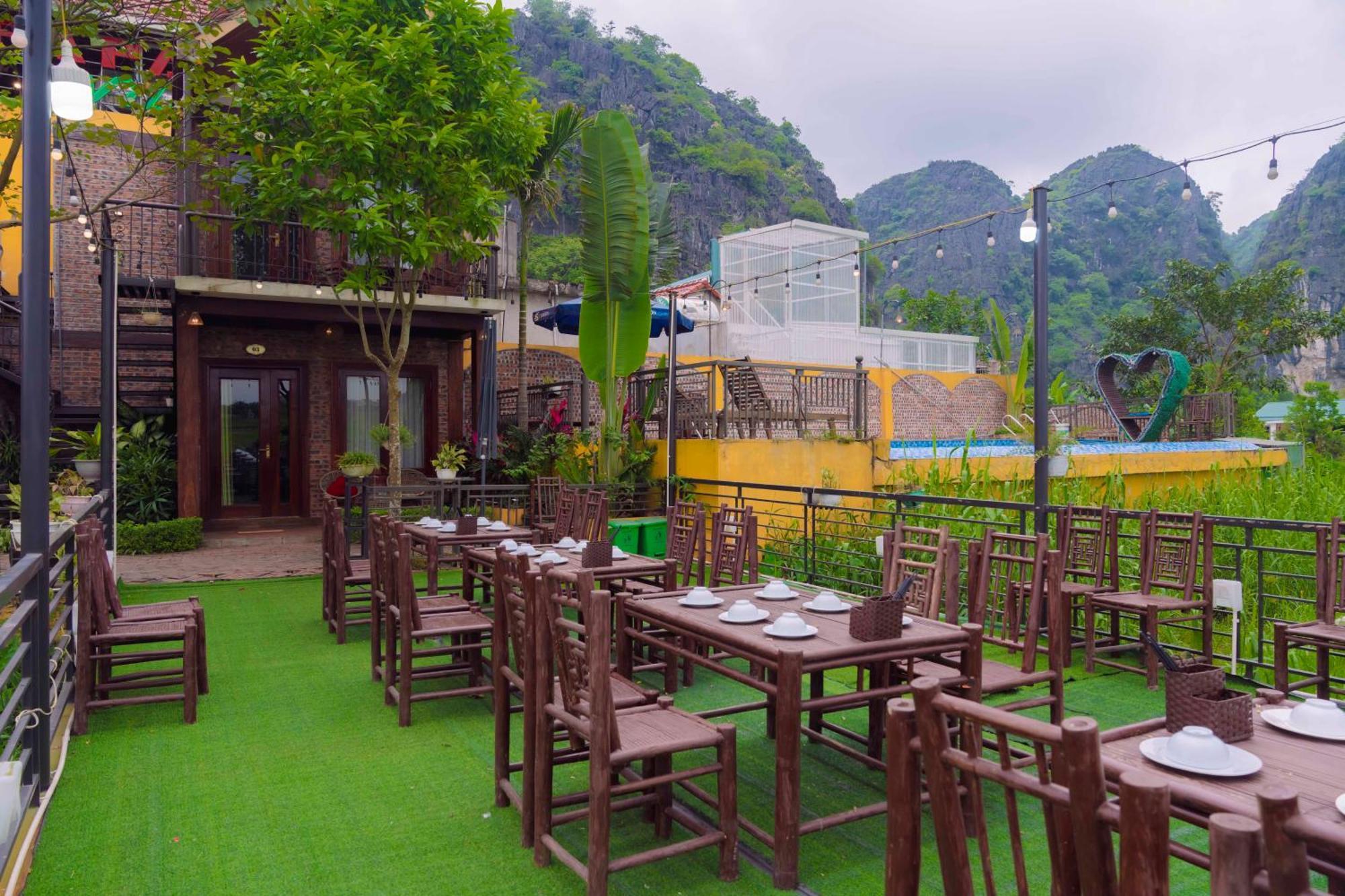 Papaya Bungalow & Rice Fields Daire Ninh Binh Dış mekan fotoğraf