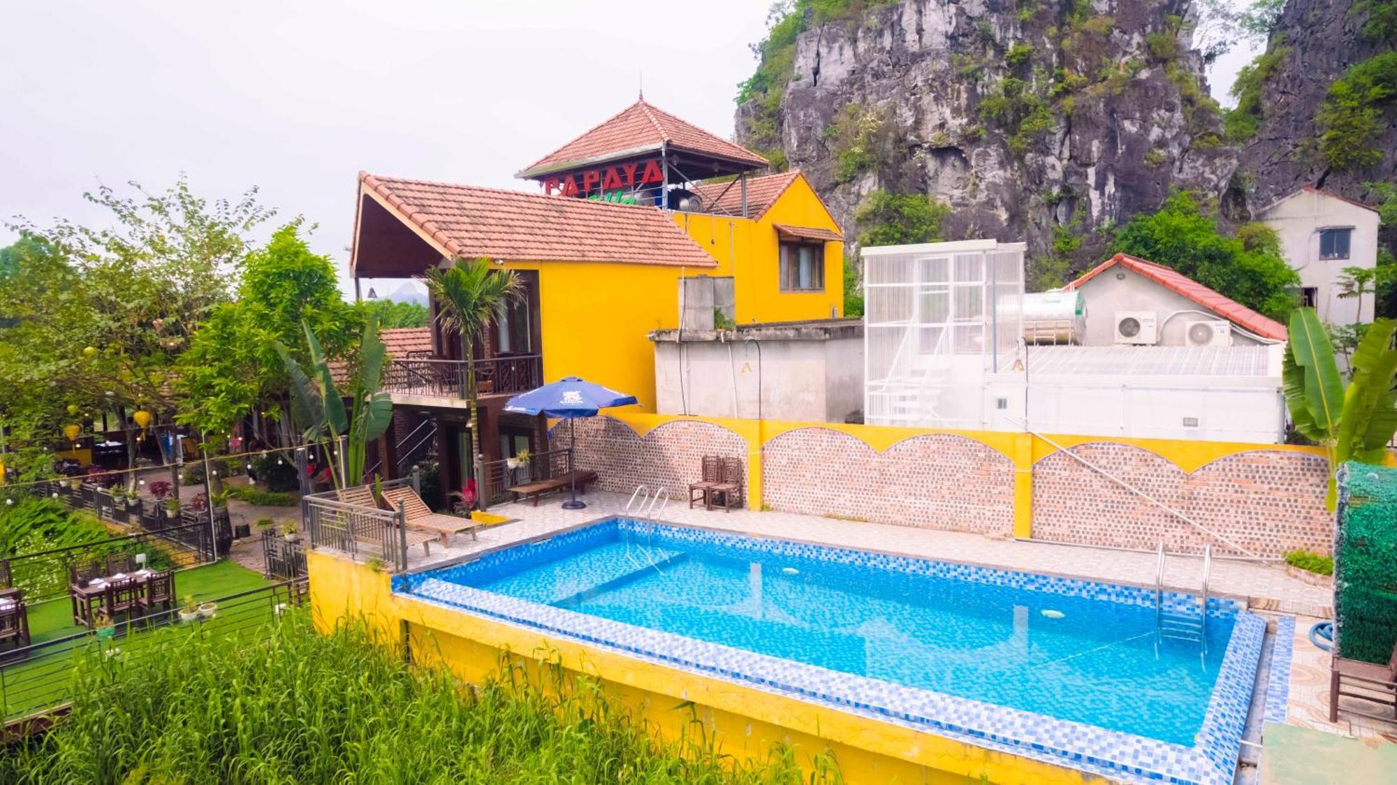 Papaya Bungalow & Rice Fields Daire Ninh Binh Dış mekan fotoğraf